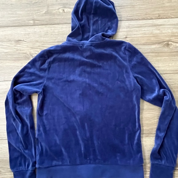 Juicy Couture Dark Blue Zip-Up Hoodie - Picture 6 of 6